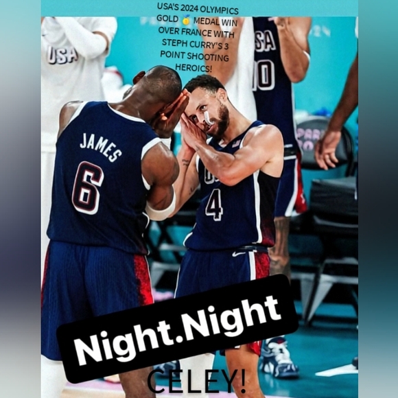 STEPHEN CURRY'S 2024 USA VS FRANCE 3 POINT SHOOTING PERFORMANCE LEADS TO GOLD🥇 - Picture 4 of 4